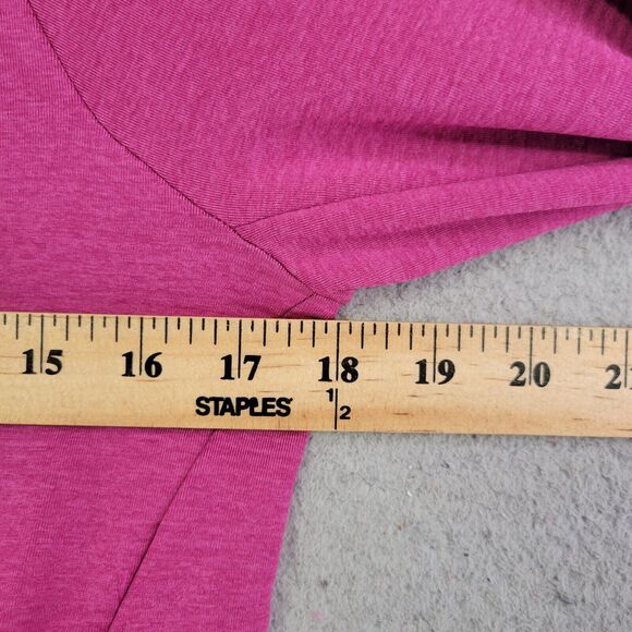 Brooks Sweatshirt Womens S Pink Crop Pullover Athleisure Pockets Stretch - Picture 7 of 8